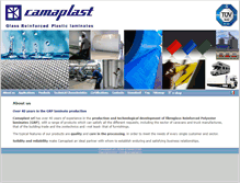 Tablet Screenshot of camaplast.com